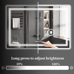Koonmi 60"x36" LED Mirror for Bathroom, 90CRI Anti-Fog Vanity Mirror - Image 5