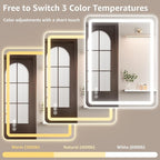 40" x 30" Led Bathroom Mirror - Image 6
