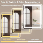60" x 30" Led Bathroom Mirror - Image 6
