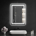 LED Bathroom Mirrors 20"x30" Bathroom Mirror by WISSMILESHOME