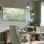 Modern Botanical Canvas Wall Art - Image 4