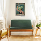 YuzhongART Vintage Be Kind To Your Mind Poster Mental Health Quote Canvas Wall - Image 5