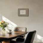 Framed Vintage Inspirational Wall Art, Minimalist There is No Place Like Home - Image 9