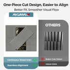 AKUMAX 4 Pack Acoustic Panels, Wood Slat - Image 6