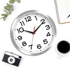 Roymnie Wall Clock Silent Non-Ticking Modern Clock Battery Operated 10 Inch - Image 8