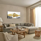 Golden Mountain Canvas Wall Art - Image 5