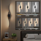 hunhun Battery Operated Wall Sconces Set of Two, Wireless Wall Sconce - Image 4