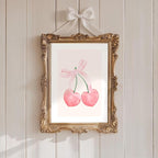 Uniro Coquette Room Decor Pink, Trendy Bows Wall Art Posters - Image 5