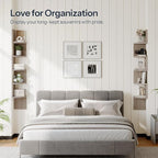 HOOBRO Corner Shelf Wall-Mounted, 5-Tier Corner Bookshelves - Image 4