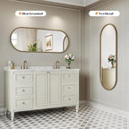 Champagne Bronze Bathroom Mirror - Image 3