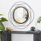 Wall Mirror Mounted Round Decorative Mirrors - Image 2