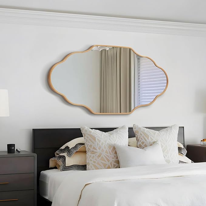 Scalloped Mirror for Bathroom - Image 9