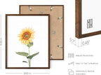 HAUS AND HUES Sunflower Wall Decor - Image 3