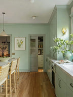 Dimoon 394''x17.7'' Green Peel and Stick Wallpaper Contact Paper Modern Self - Image 9