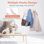 Optish Coat Rack Wall Mount, Coat Hook Wall Mount, Wall Hooks - Image 2