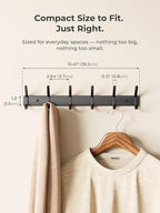 GWAAZXGZ Coat Rack Wall Mount Hooks - Image 2