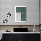 Ruomeng Rectangular Wall Mirror 20" x 28" - Image 2