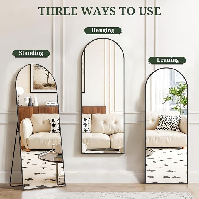Mirror Full Length 58"x19" Full Body Floor Mirror - Image 6