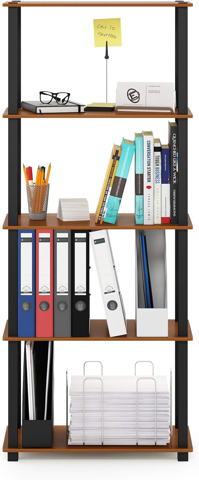 Furinno Turn-N-Tube 5-Tier Multipurpose Shelf / Display Rack / Storage Shelf / - Image 4