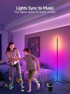 Tyute Corner Floor Lamp, RGB LED Corner Lamp - Image 4