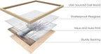 HAUS AND HUES Flower Wall Decor - Image 2