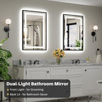 24x36 Inch LED Bathroom Mirror - Image 3