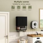RUSTOWN Fluted Bathroom Wall Cabinet - Image 5