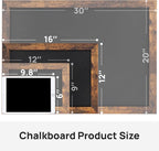 Magnetic Chalkboard, 12x16 Inches Blackboard - Image 3