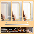 Ratsamee Gold 26" x 20" Vanity Mirror - Image 4