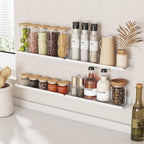 Lifewit Floating Shelves for Bathroom, Acrylic Wall Organizer for Perfume - Image 8