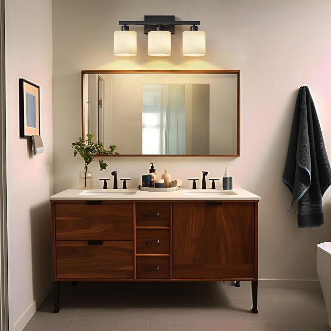 PARTPHONER Bathroom Light Fixtures, Bathroom Lighting Fixtures Over Mirror - Image 7