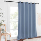 NICETOWN Sliding Door Window Treatment Blackout Patio Door Curtain Panels - Image 8