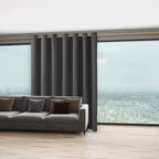 BONZER Extra Wide Room Divider Curtain Total Privacy Wall Grommet Top Thermal - Image 5