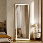 56"x21" LED Full Length Mirror – Standing Floor Body Mirror - Image 7