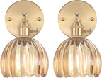 Shenmoyl Vintage Wall Sconces Set of 2 by Shenmoyl