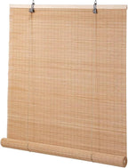 Bamboo Blinds for Interior Windows, Custom Roller Shades for Indoor Window and by BAYUE