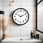 DAXSMY 12 Inch Wall Clock Silent Non-Ticking Battery Operated Analog Clock - Image 5