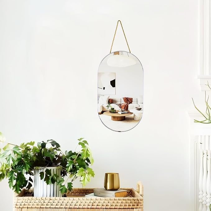 Oval Mirror, Oval Wall Mirror - Image 2