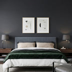 FUKU MON 24"x394" Dark Grey Wallpaper Matte Solid Gray Contact Paper - Image 2