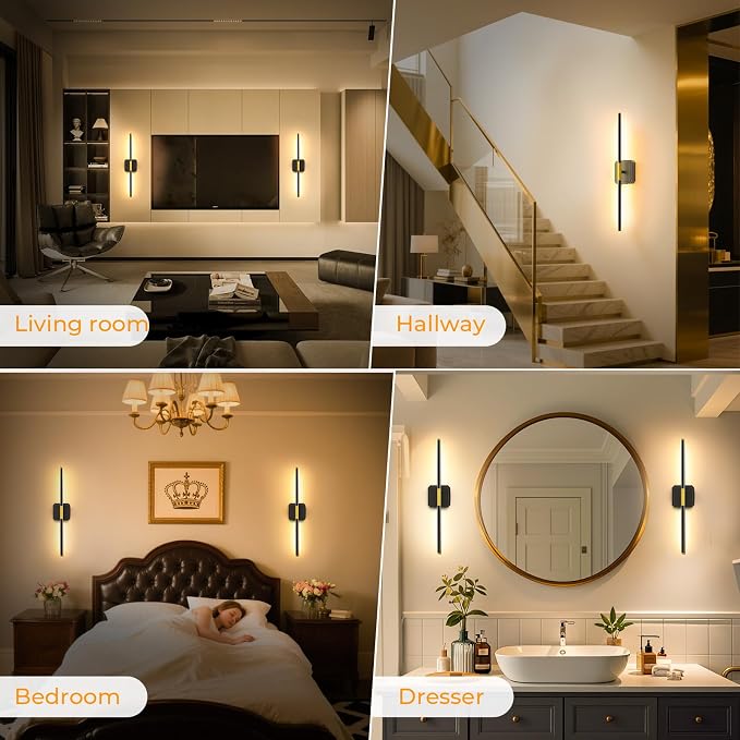 GvvooHome Battery Operated Wall Sconce Detachable 360°Rotate, Wireless Wall - Image 9