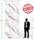Marble Peel and Stick Waterproof Wall Paneling, Covers 38.75 Sq. Ft. - Image 2