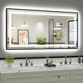 60x30 Inch LED Bathroom Mirror by Briivuemodernmirrors