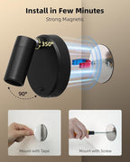 EZVALO Wireless LED Spotlights Indoor, 5500mAh Rechargeable Battery-Powered - Image 9