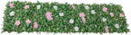 VEVOR Artificial Luxury‌ Flower Wall Backdrop, Each Panel 2 x 8 ft, Gorgeous 3D - Image 9