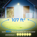 CINOTON 26W LED Wall Pack Light - Image 4