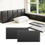 3D Anti-Collision Wall Padding for Kids, Self-Adhesive Headboard Panels for by Umedol