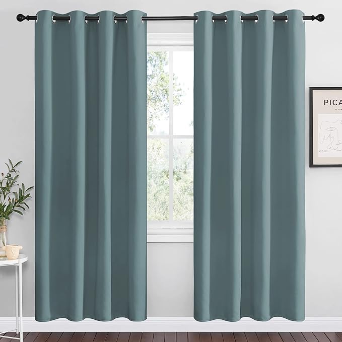 NICETOWN Modern Blackout Curtains Noise Reducing, Thermal Insulated and Privacy by NICETOWN