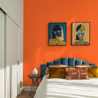 Abyssaly Orange Peel and Stick Wallpaper Removable Self Adhesive Wallpaper - Image 3
