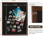 4 THOUGHT Chalk Board 48" x 36", Magnetic Large Chalkboard - Image 3
