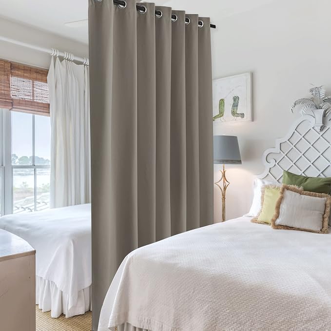 RYB HOME Privacy Room Divider Curtains - Image 4